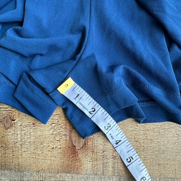 BCBG Generation XS Royal Blue Tank Wrap Top Summer Shorts Romper - Comfy Chic - Picture 6 of 9